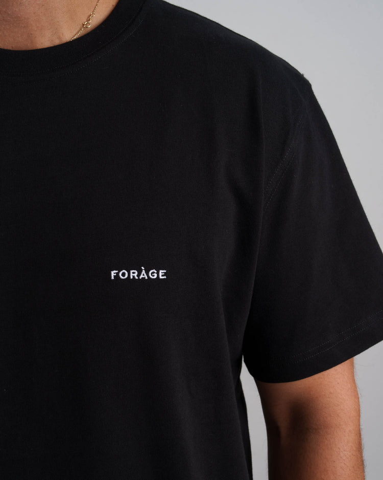 Minimal Logo T-Shirt (Black)