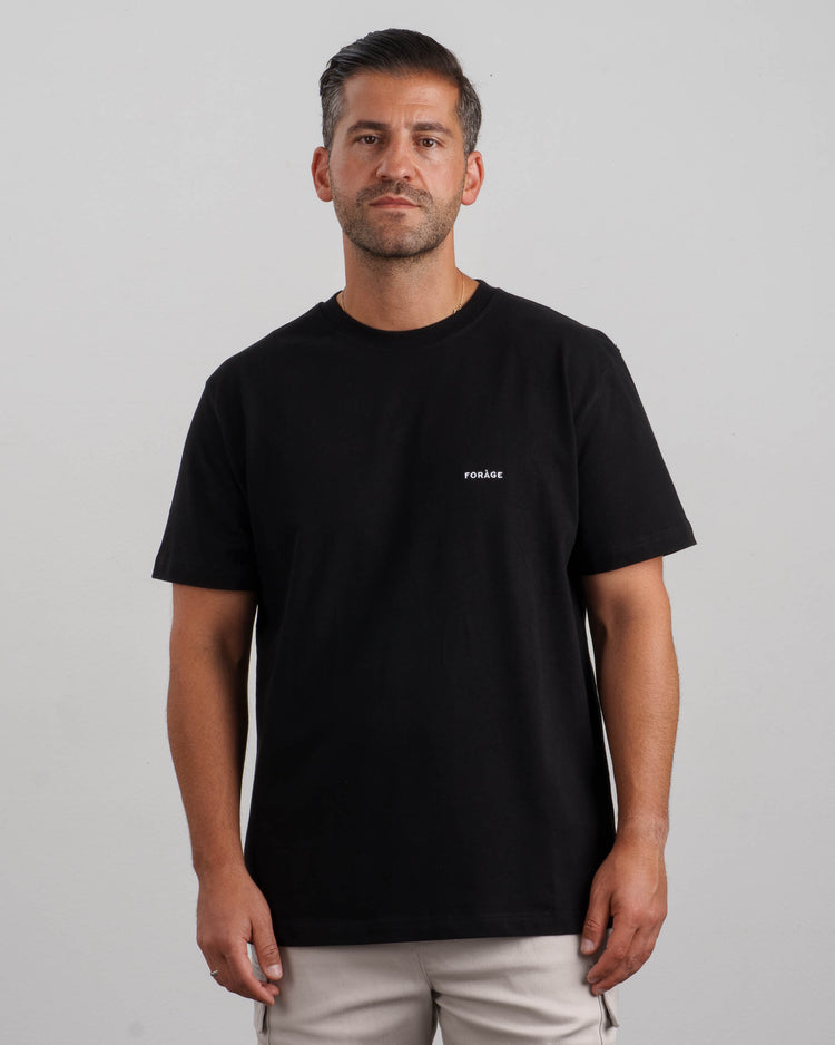 Minimal Logo T-Shirt (Black)