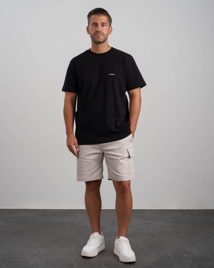 Minimal Logo T-Shirt (Black)