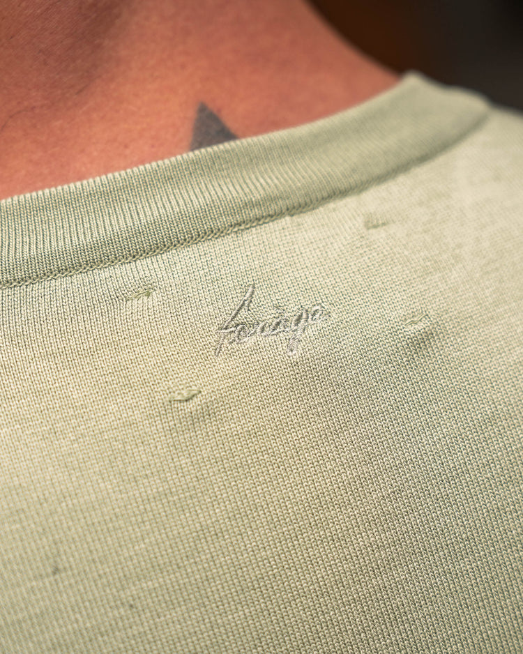 Knit T-Shirt (Green)