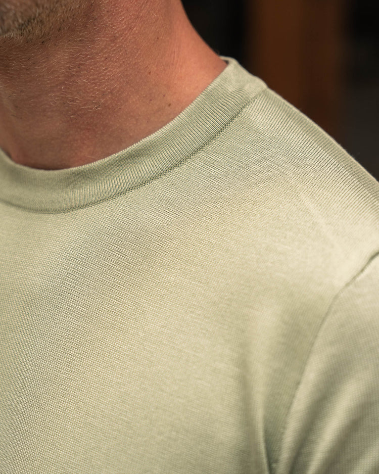 Knit T-Shirt (Green)