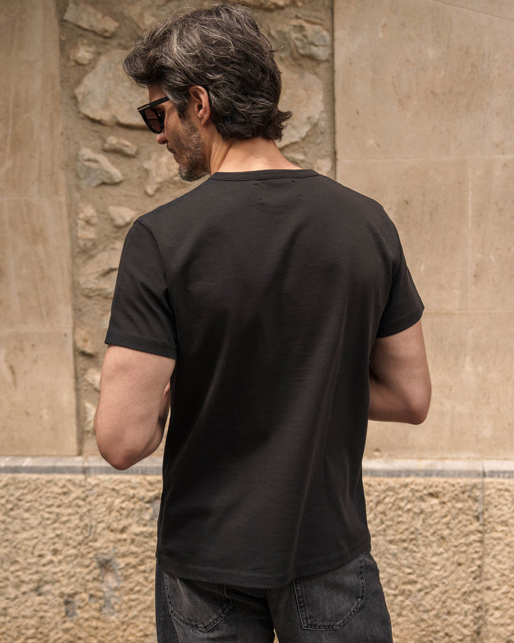 Regular Fit T-Shirt (Washed Black)