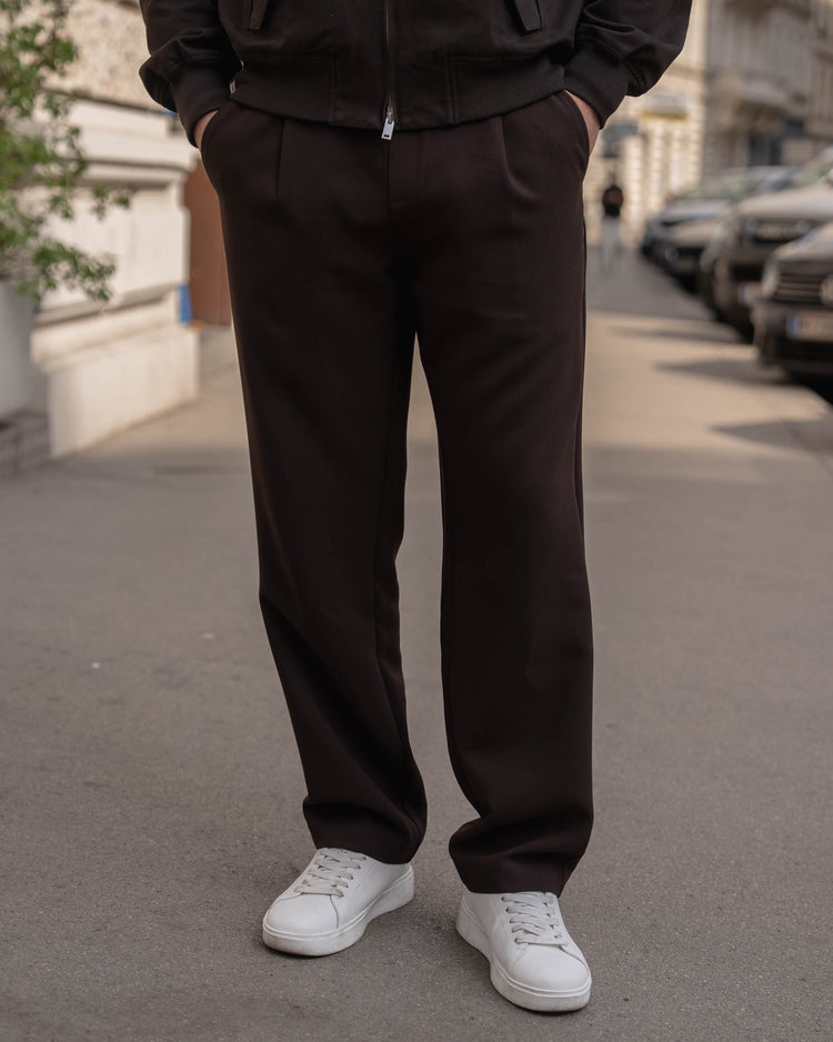 Comfort Suit Pants Regular Fit (Brown)