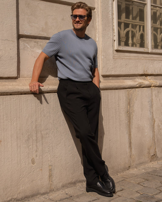 Comfort Suit Pants Regular Fit (Black)