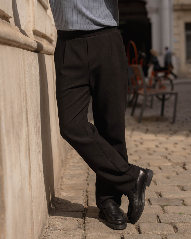 Comfort Suit Pants Regular Fit (Black)