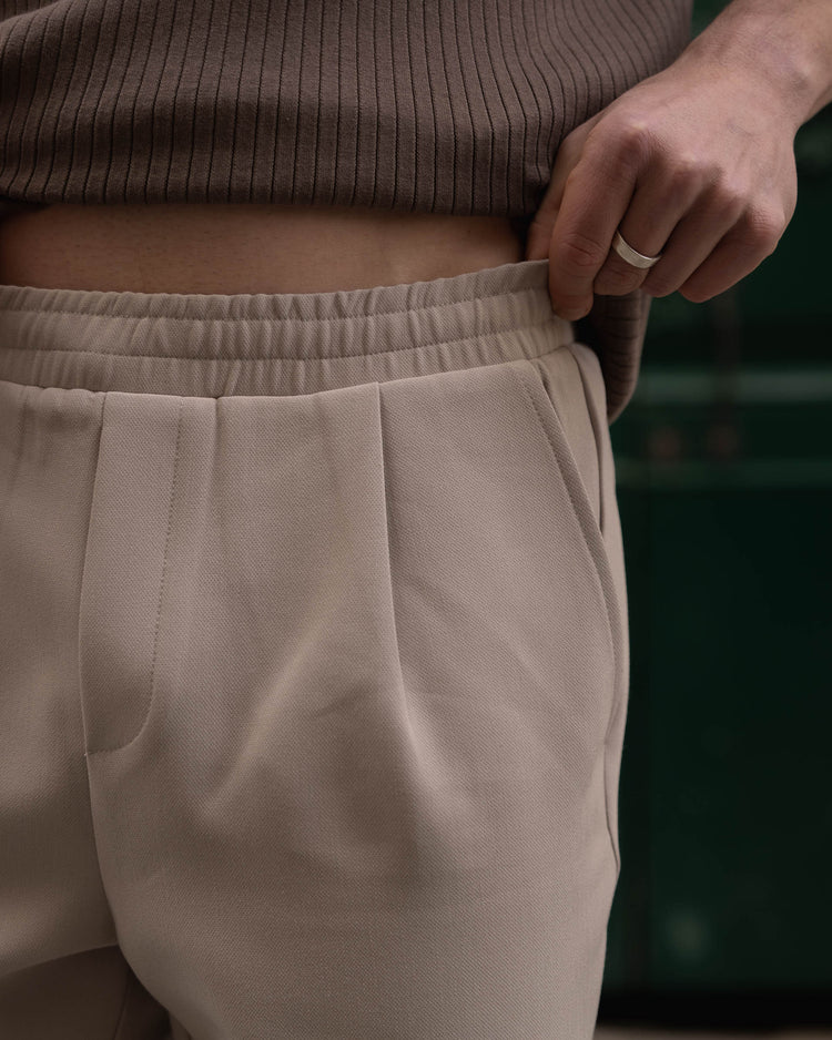 Comfort Suit Pants Regular Fit (Taupe)