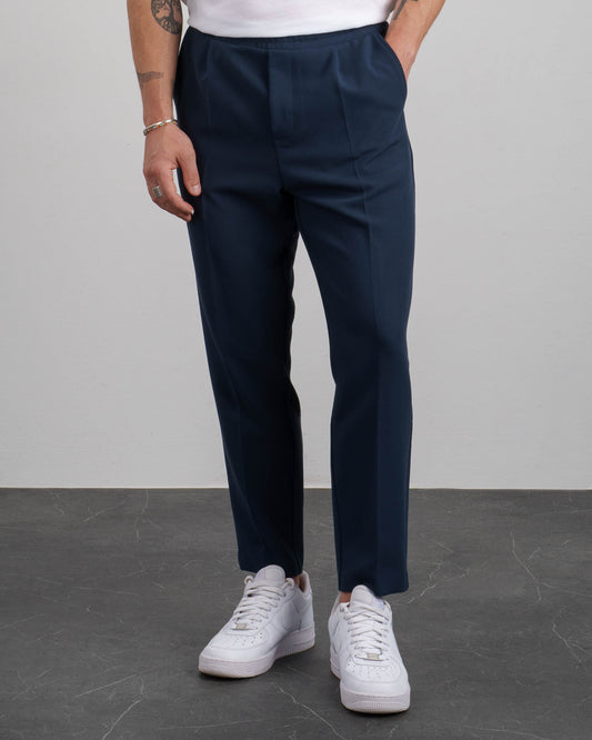 Slim Fit Pants (Navy)