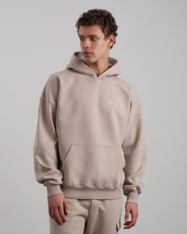 Script Logo Hoodie (hazelnut)