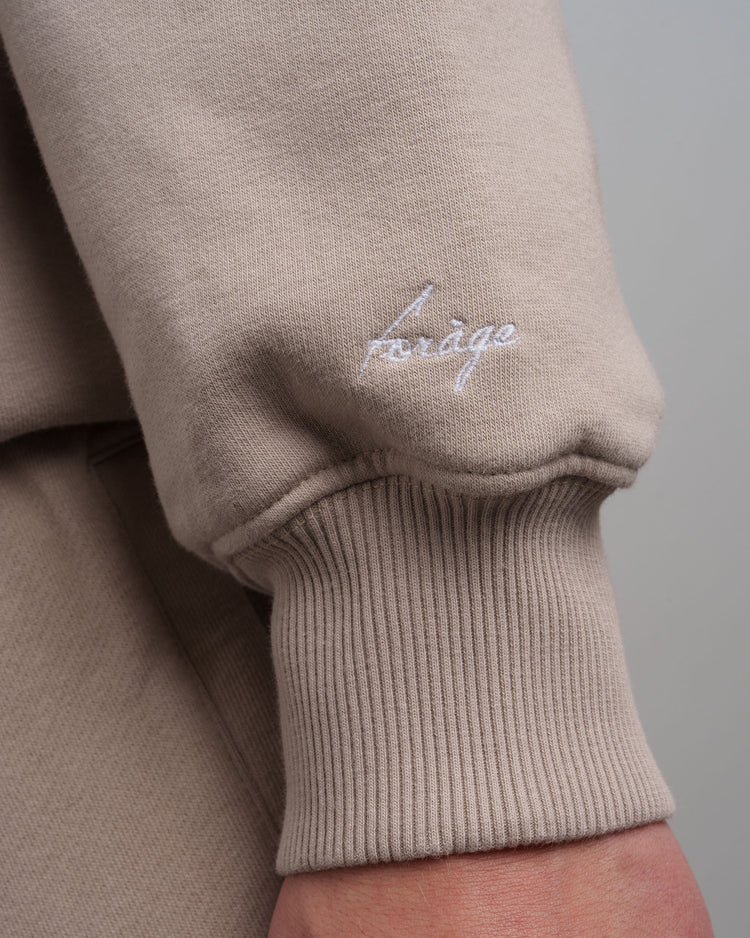 Script Logo Hoodie (hazelnut)