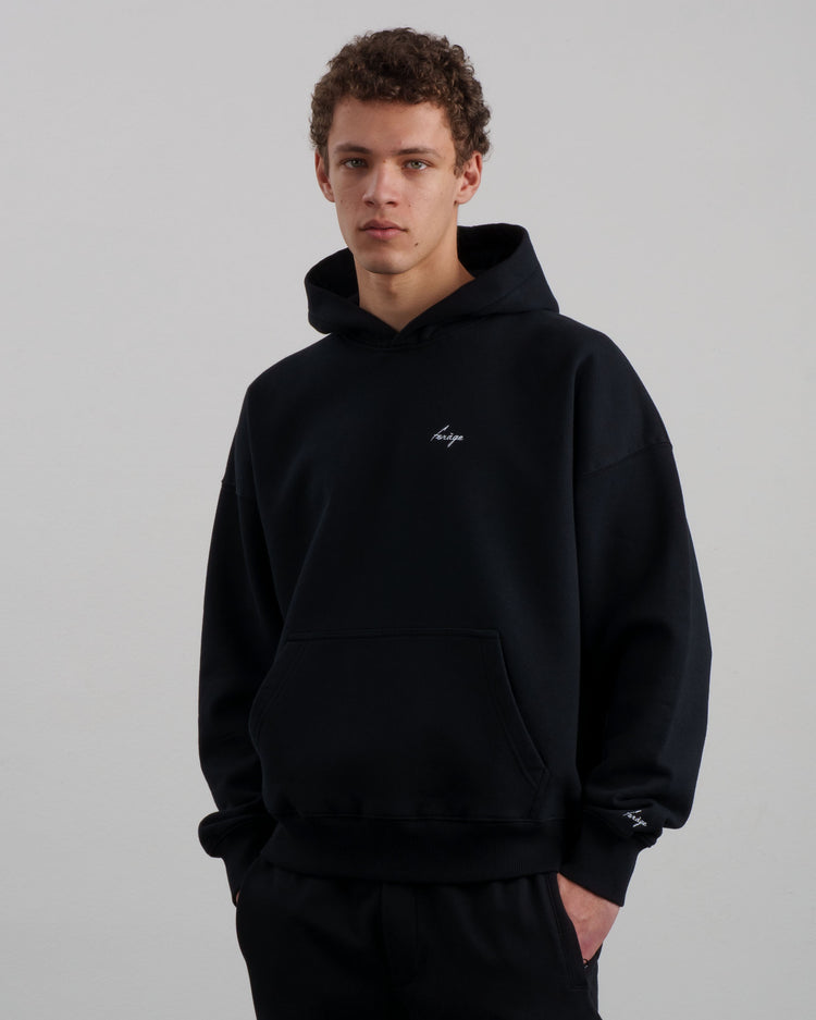 Script Logo Hoodie (black)