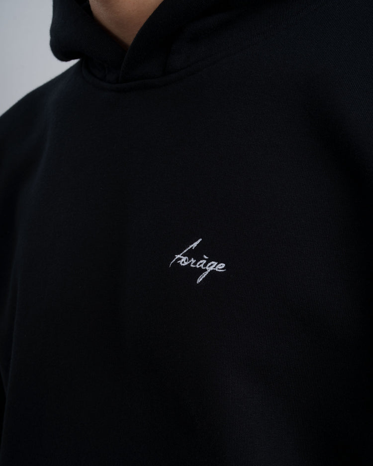 Script Logo Hoodie (black)