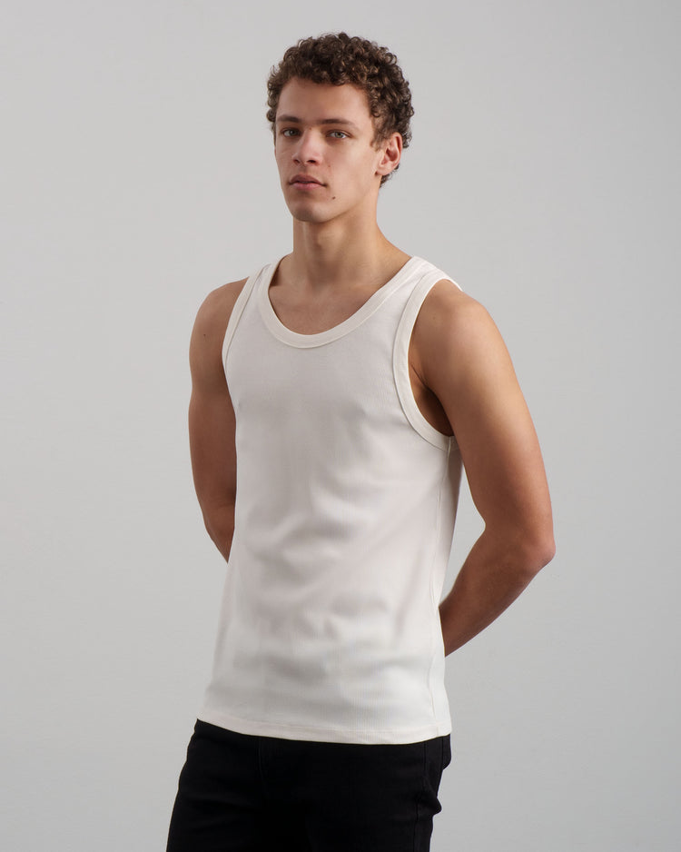 Ribbed Tanktop (off-white)