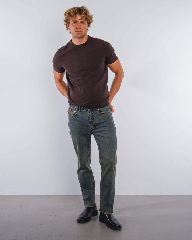 Essential Regular Fit Jeans (Ash Blue)