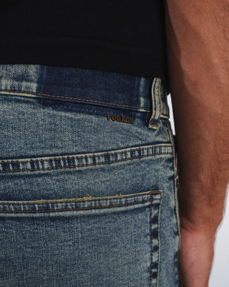 Essential Regular Fit Jeans (Sand Blue)