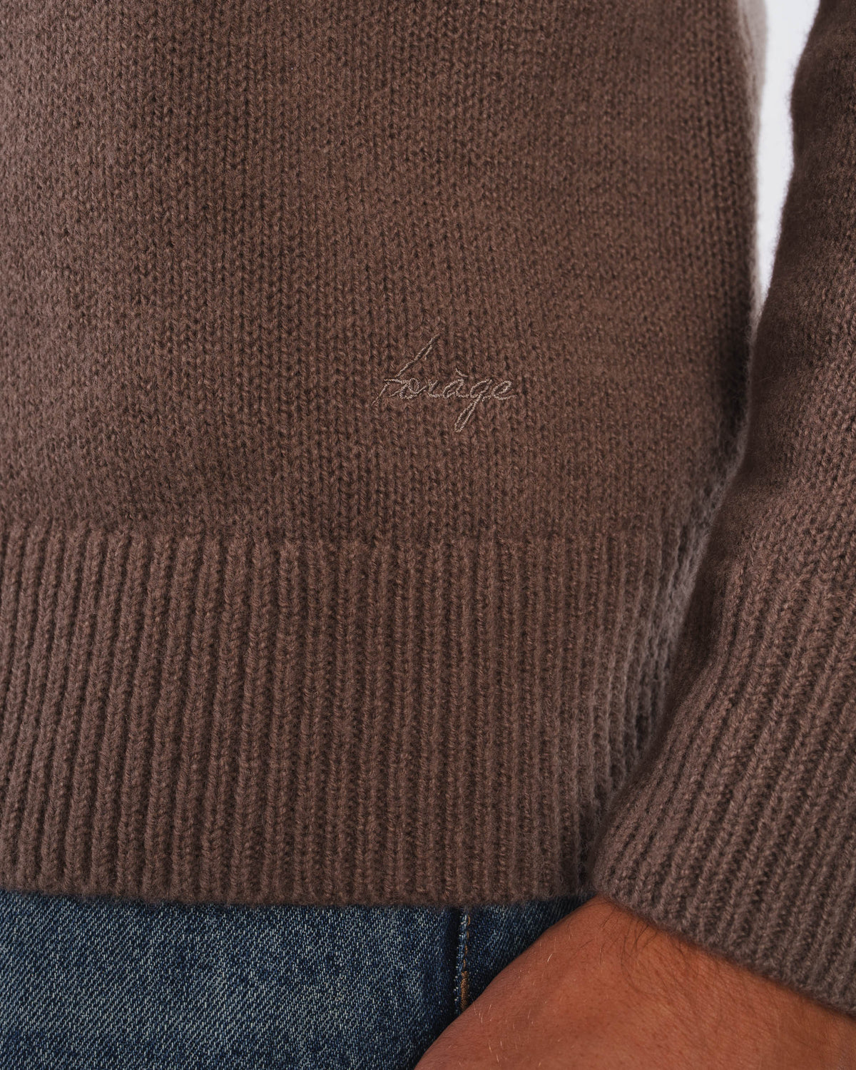Wool Knit Crewneck