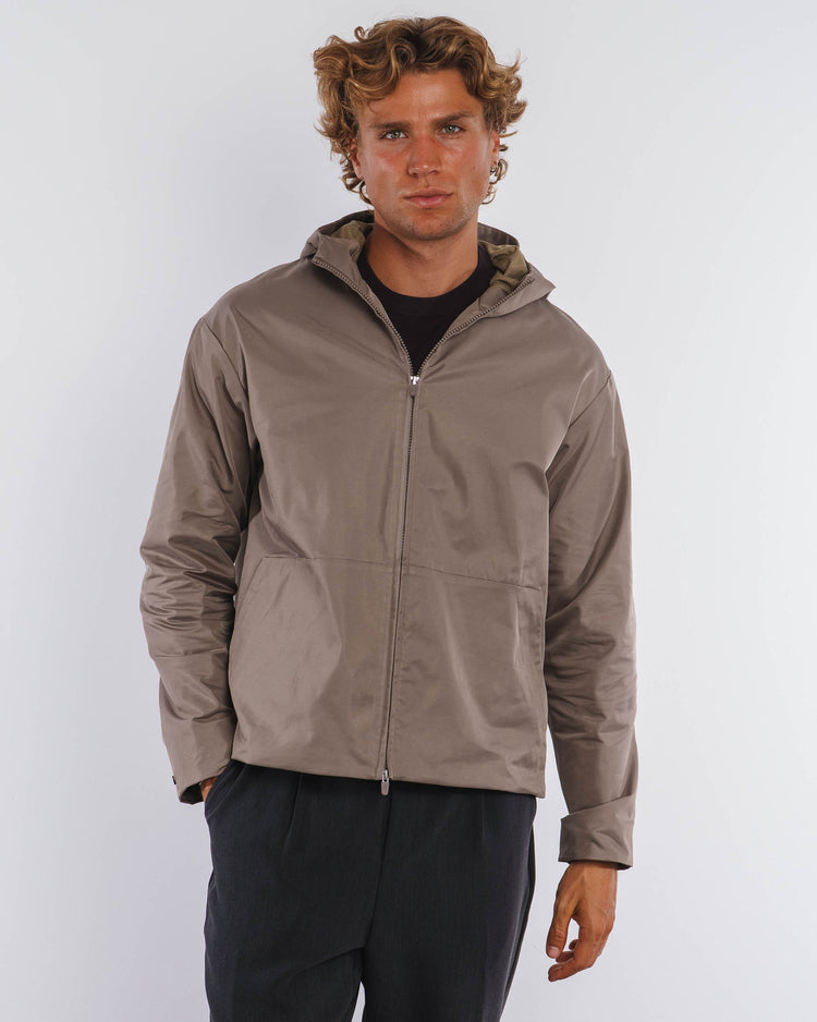 Rain Jacket (Taupe)