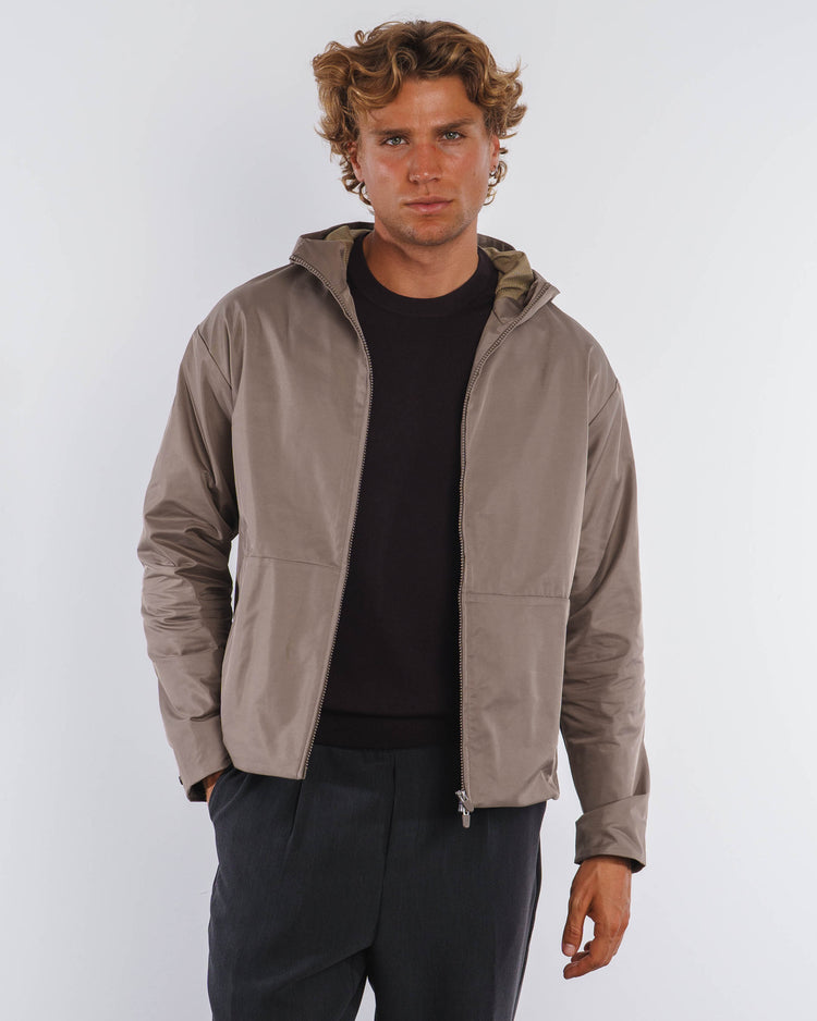 Rain Jacket (Taupe)