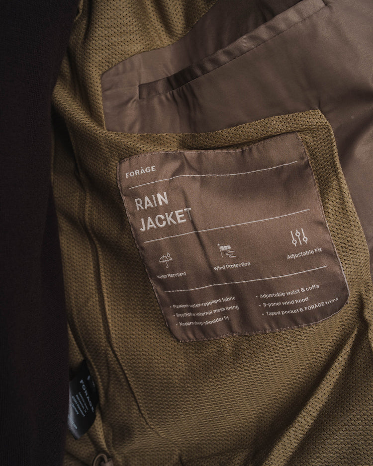 Rain Jacket (Taupe)