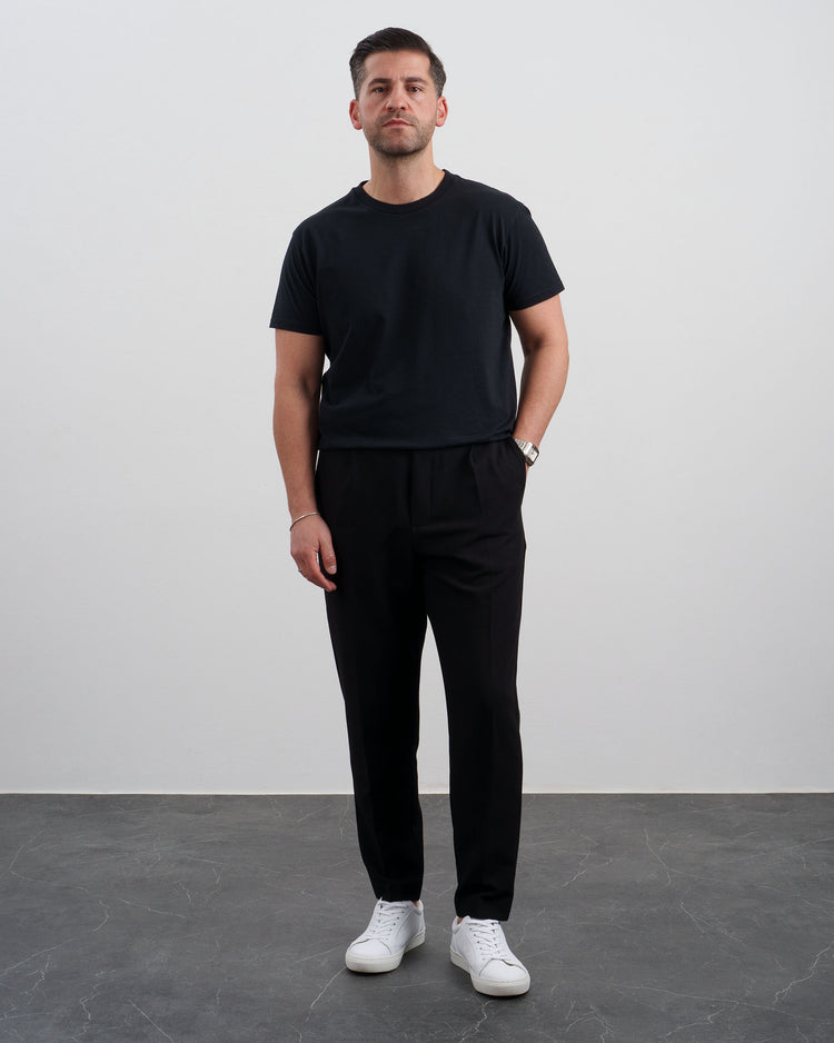 Slim Fit Pants (Black)