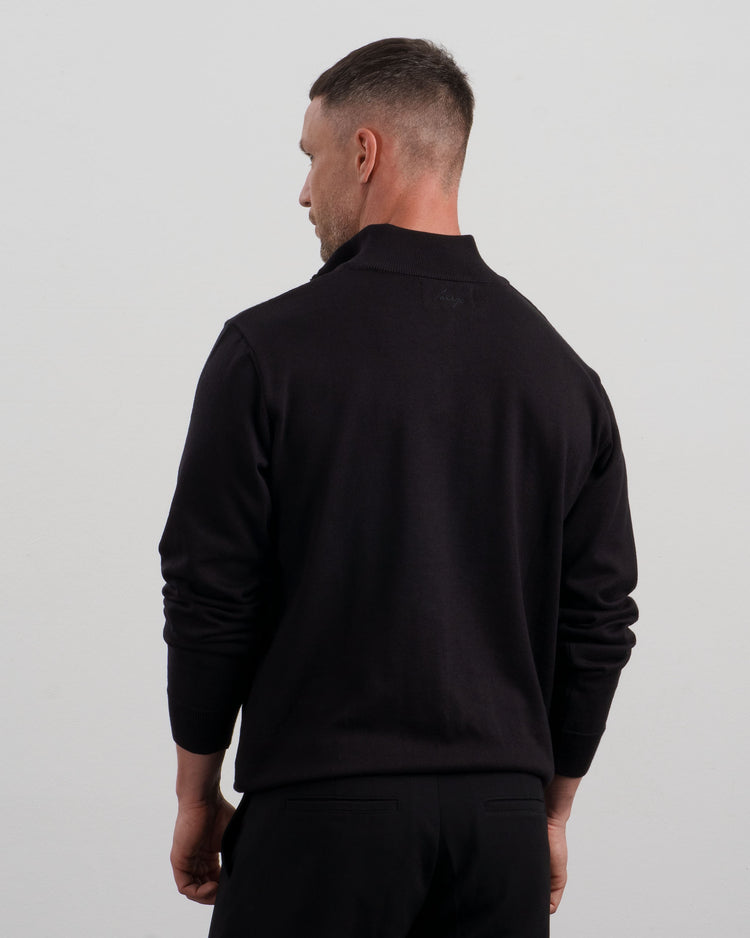 Half-Zip Sweater (black)