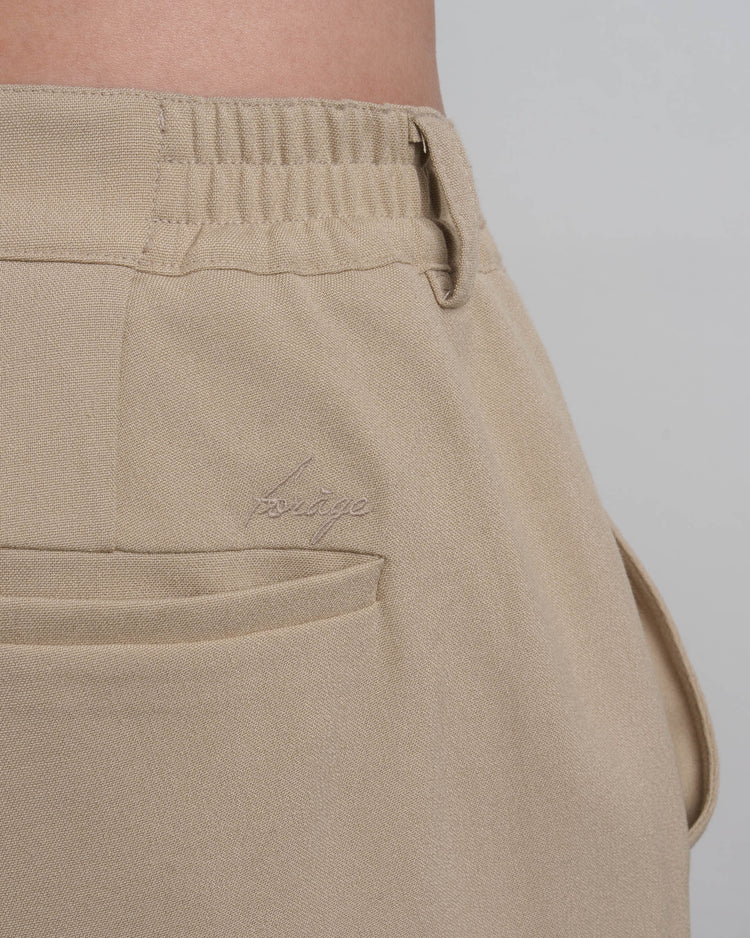 Regular Fit Pants (Taupe)