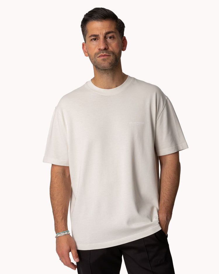Relaxed Atelier Forage T-Shirt (ice gray)