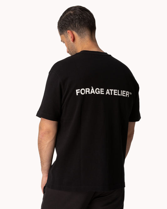 Relaxed Forage Atelier T-Shirt (black)