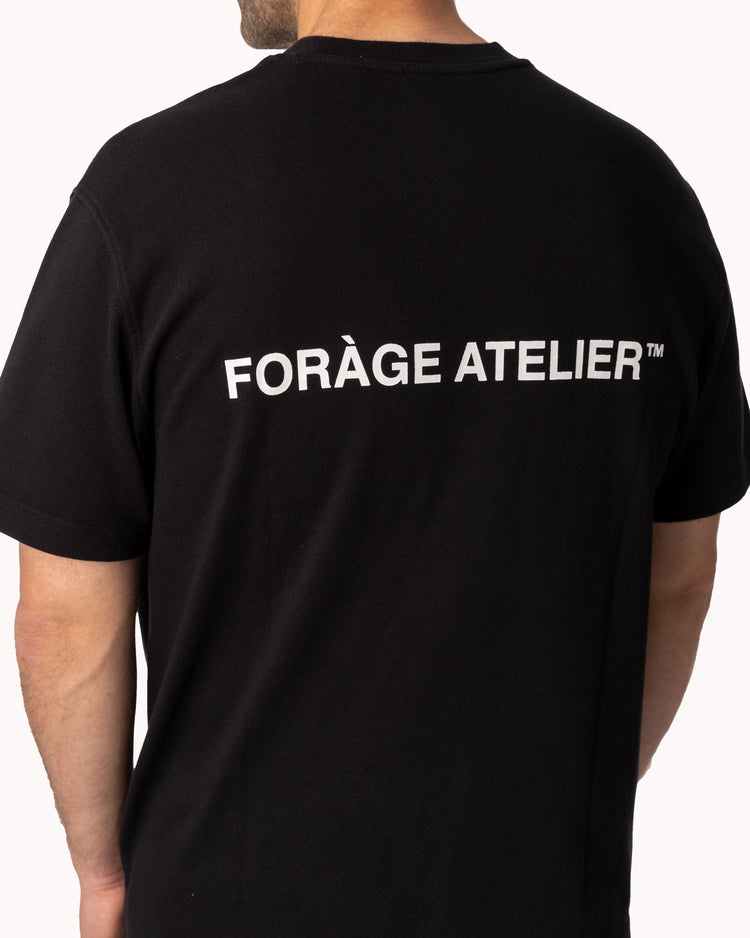 Relaxed Forage Atelier T-Shirt (black)