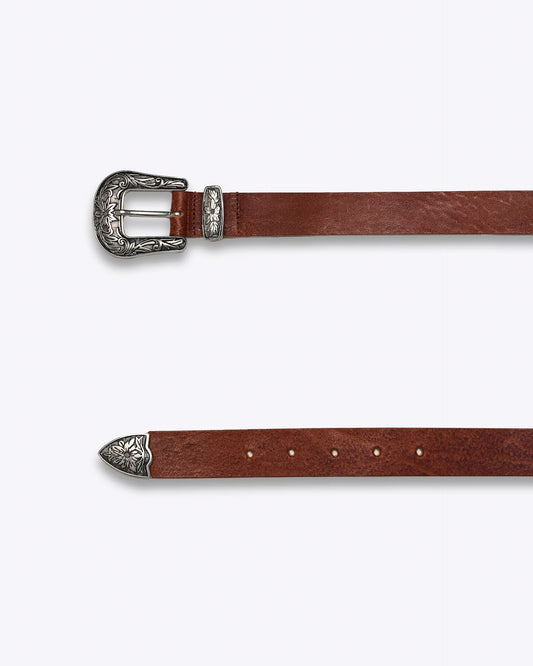 Western Belt (Vintage Brown)
