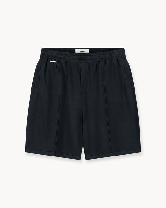 Flat Knit Shorts (black)