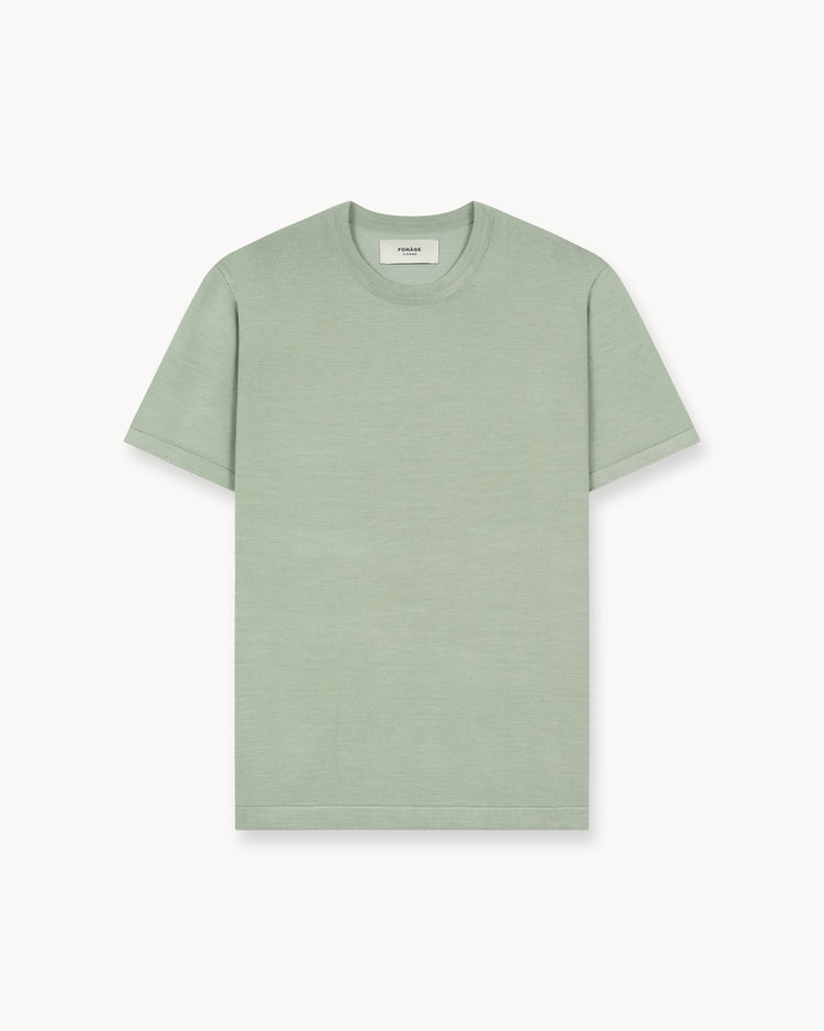 Knit T-Shirt (Green)