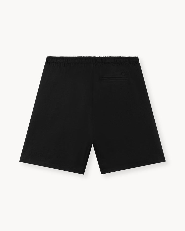 Linen Shorts (Black)