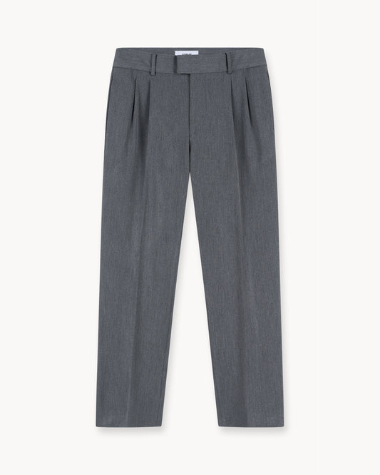 Suit Pants Loose Fit (Mid Grey)