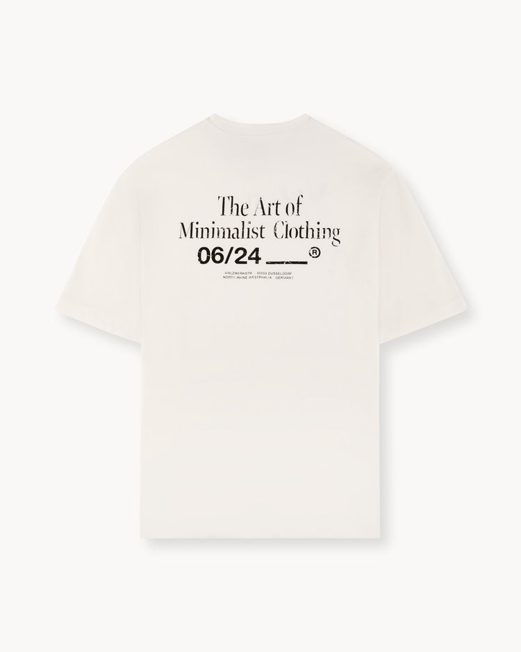 Minimalistic Art T-Shirt (Off-white)