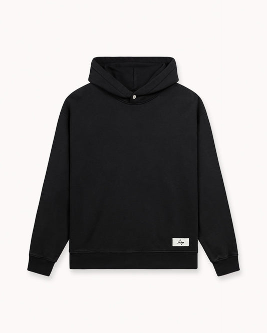 Label Hoodie (black)