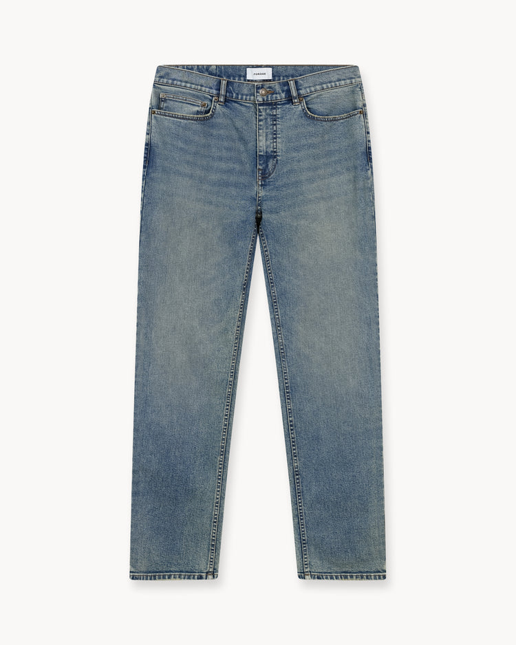 Essential Regular Fit Jeans (Sand Blue)