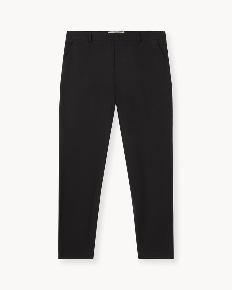 Regular Fit Pants (Black)