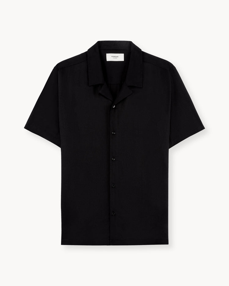 Resort Short Sleeve Shirt (black)