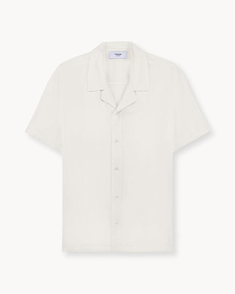 Resort Short Sleeve Shirt (off-white)