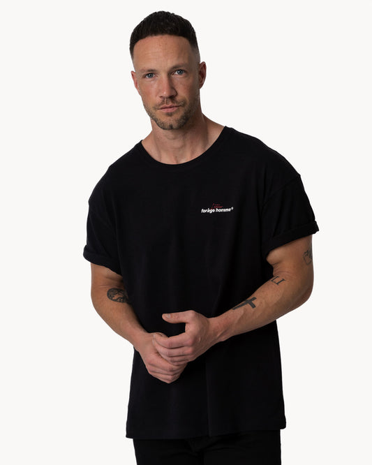 Relaxed T-Shirt Art Collab Vintage Black